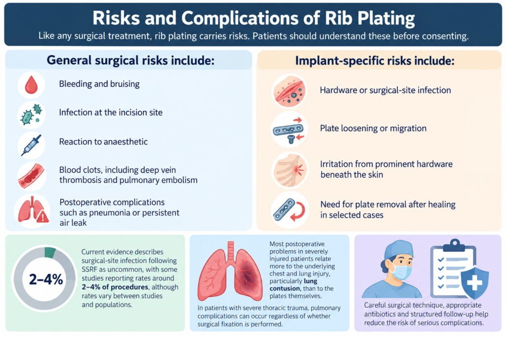 Risks and Complications of Rib Plating